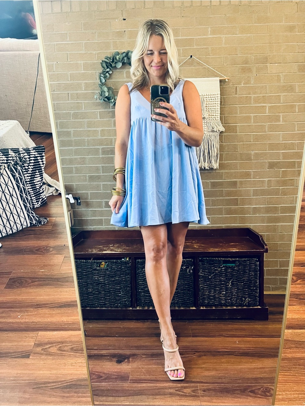 Amanda Uprichard Light Lavender Tank Sundress